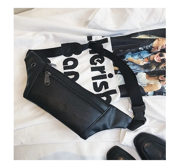 

QIUYIN Casual Fanny pack Bag Functional Bags fashion waist bag women men Unisex Leather Bags Fashion High-capacity