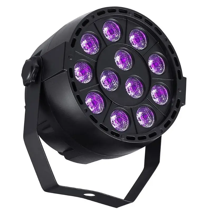 Buy 12/36/54LEDs UV Purple Stage Par Light 60W DMX 8