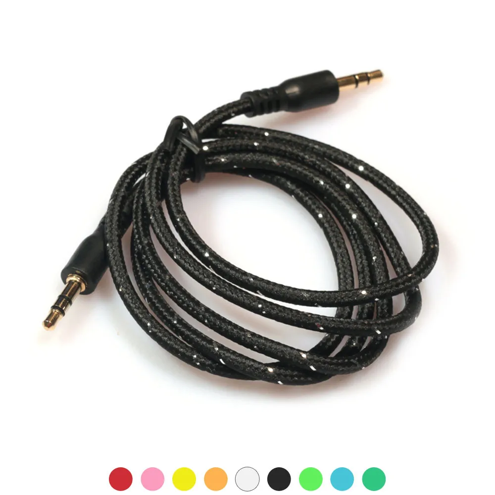 

Malloom 2019 Top Sale 3.5mm Stereo Car AUX Audio Cable Male To Male For Mobile Phone MP3 Music Player Wholesale