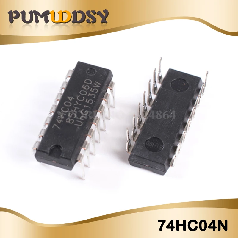 100 шт. SN74HC04N DIP14 SN74HC04 DIP 74HC04N DIP-14 74HC04 Новый и оригинальный IC | Электронные компоненты