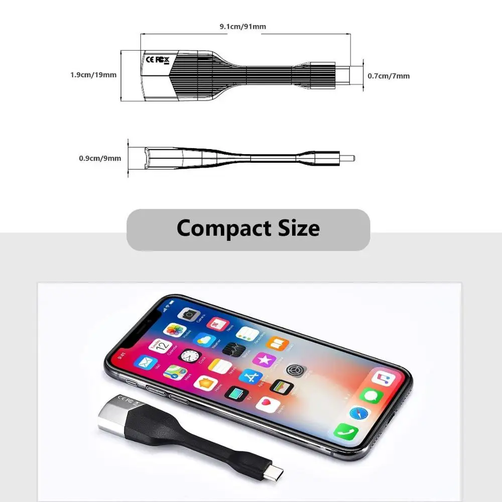 LTGEM Тип C USB HDMI 4 к 30 Гц кабель адаптер для MacBook samsung Galaxy S10/S9 huawei mate 20 P20 Pro адаптер| |