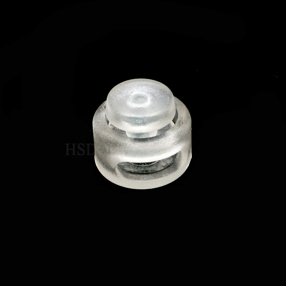 Cord Lock Toggle Stopper Plastic Toggle Clip For Paracord/Backpack Clear White