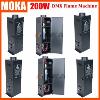 

6 Pcs/lot Factory Direct Sale stage dmx flame machine dj equipment fire fixture DMX Fire Jet Projector
