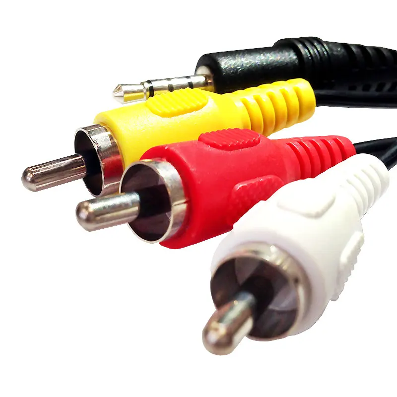 3 5 мм Mini AV на RCA Мужской адаптер|Шлейфы| |
