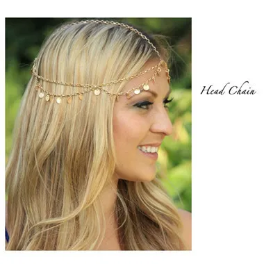 HTB1O0PSKXXXXXbrXpXXq6xXFXXXe Bohemian Metal Gold Color Head Chain Hair Jewelry For Women - 8 Styles