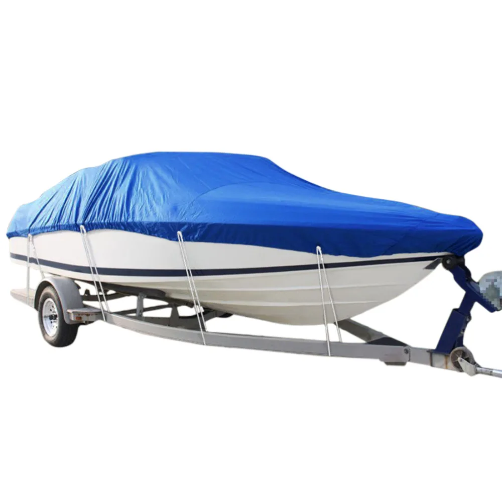 X AUTOHAUX 300/700/600/570x540 см 210D Trailerable лодка Крышка водостойкая Рыбалка Лыжный бас Speedboat V-shape Blue лодка Крышка