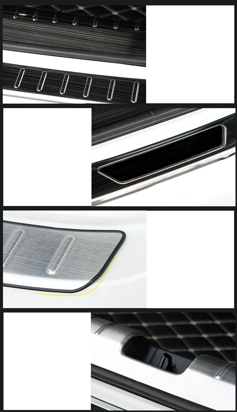 Lsrtw2017 багажник автомобиля подоконник защиты планки для Honda Accord 2012 2013 9th Accord Нержавеющая сталь аксессуары