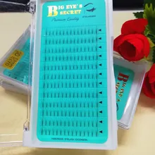 Большой Глаз's secret 3D Premade вентиляторы объемные ресницы расширение C D Curl заказной логотип Русский объем классические ресницы 0,10 мм