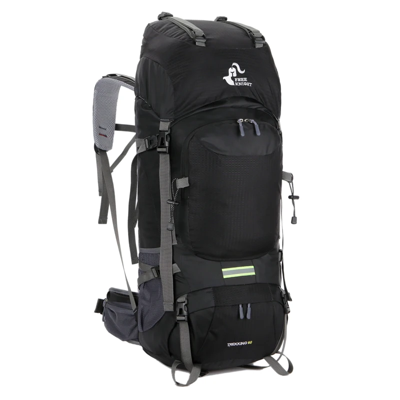 60L Large Capacity Mountain Camping Backpack Waterproof Outdoor Hiking Backpack With Rain Cover Breathable Sport Backpack (21)