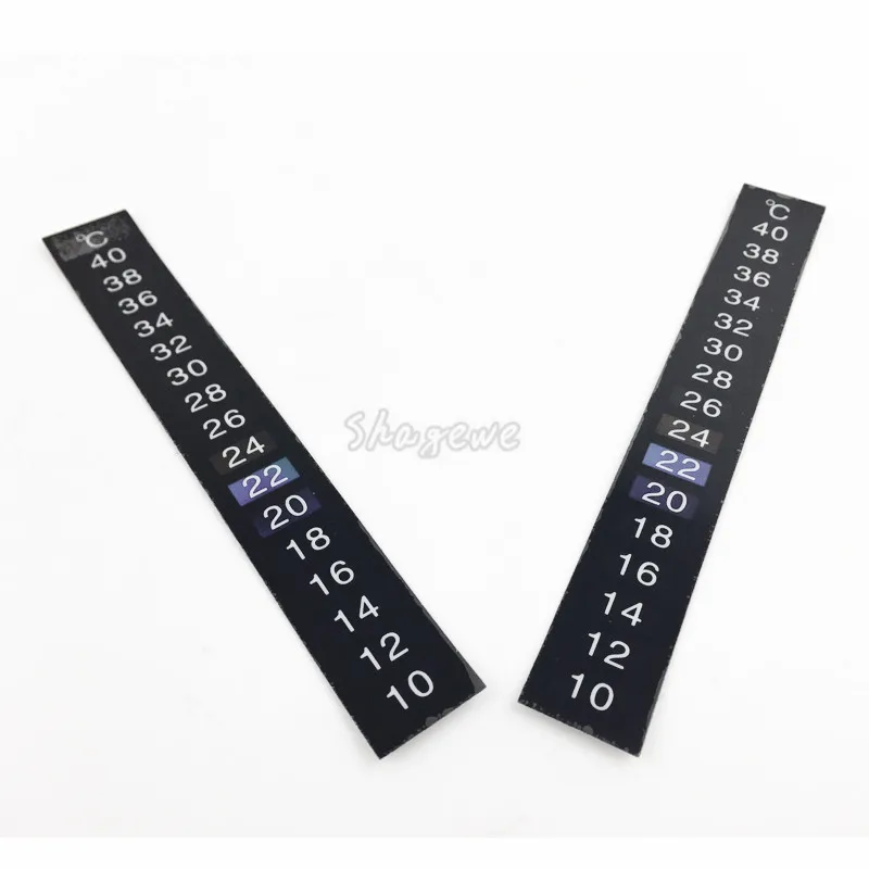 2pcslot Homebrew Sticker Thermometer 10 - 40 C degree, Fridge Kitchen Liquid Crystal Thermometer (3)