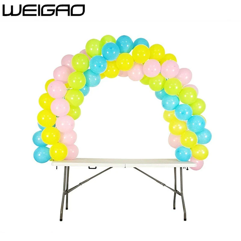 

WEIGAO 1set Balloon Arch Kit Balloon Accessories Christmas Baby Shower Happy Birthday Wedding Balloons Table Decoration Supplies