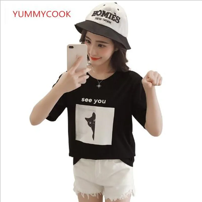 Yummycook летнее платье из мультфильма Город героев модные узор футболка с рисунком в