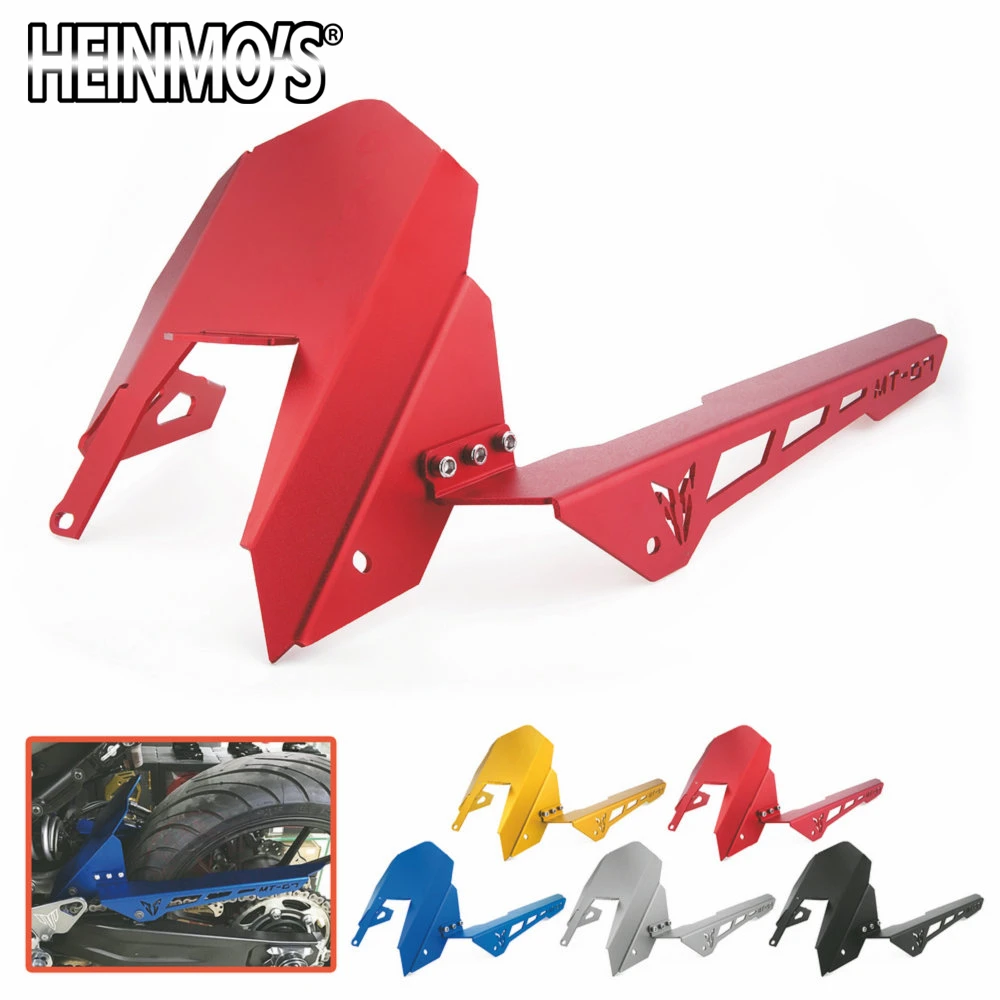 

Rear Tire Hugger Fender Mudguard Accessories Motorcycle For Yamaha FZ07 FZ-07 MT07 MT-07 mt 07 2013 2014 2015 2016 2017 Aluminum