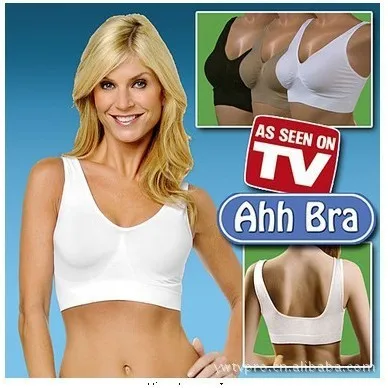 

Drop Shipping 3pcs/set Genie Bra With Removable Pads Seamless Women's Two-double Vest