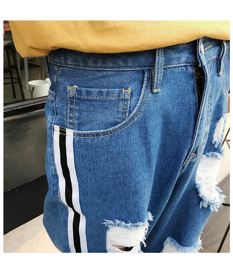 Высокое качество,,, весна-осень, мужские рваные джинсы в стиле хип-хоп, для улицы, для подростков, Мужские штаны