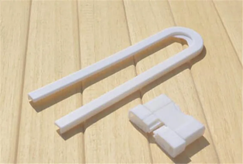 Pcs Baby Safety Lock U Shape Kids Baby Cabinet Locks Children Protection Cabinet Security Door Locking ABS Plastic Non-Toxic