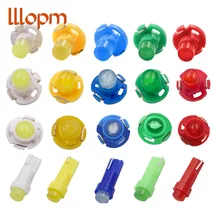 10 шт. Внутреннее освещение T3 T4.2 T4.7 T5 клиновидная Светодиодная лампа для автомобиля инструмент лампочки 12 В автомобиль-Стайлинг автомобиля светодиодный свет