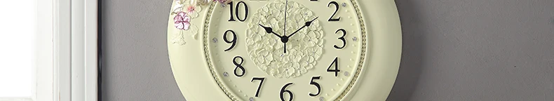 Настенные часы бесшумные часы в гостиной креативные часы художественная Мода Смола настенные часы