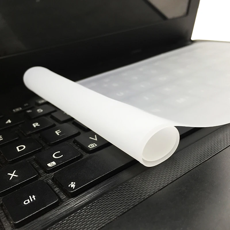 

1pc Clear Protector Cover Universal Laptop Silicone Keyboard Skin Keyboard protective film for 13"14"15"17"