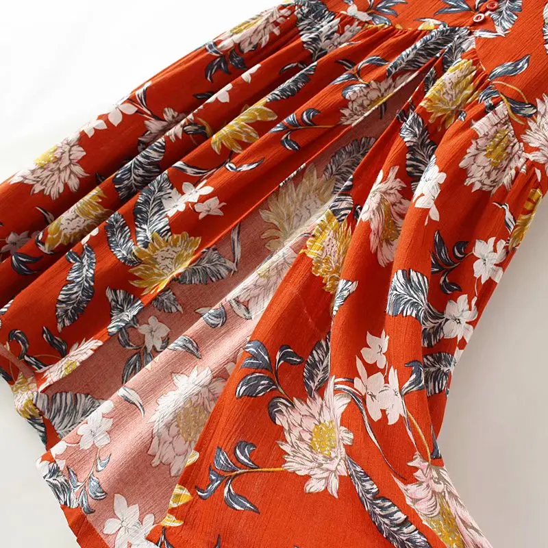 Efvandoloe Boho Юбки Женская Faldas Jupe Femme печатных чешские Макси Длинная юбка