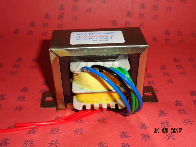 18V-0-18V 0.72A 8V 0.5A трансформатор 220V вход 30VA EI66* 28 усилитель для мультимедиа активный динамик аудио сабвуфер трансформатор