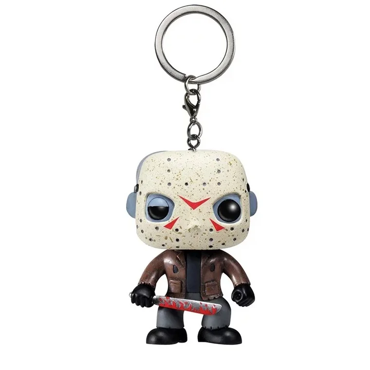 The Walking Dead Negan Friday the 13th JASON VOORHEES Stranger Things barb stitch chessur экшн фигурки брелок игрушка