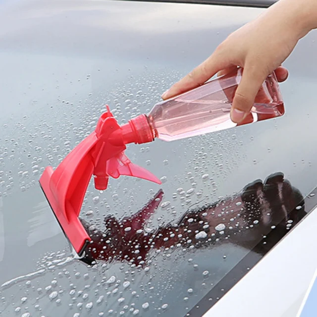 2in1 Window Multifunction Cleaning Squeegees with Detachable Spray