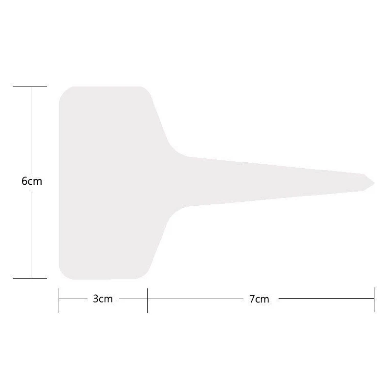 50 шт пластиковые растения Т-образные бирки Маркеры детские садовые декоративные ярлыки для растений садовые Декоративные наклейки для садоводства