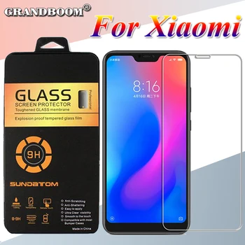 

100pcs 2.5D Tempered Glass Premium Guard For Xiaomi Redmi Redmi 7 6 Pro 5 Plus 5A Toughened Protective Glass With Acrylic Box