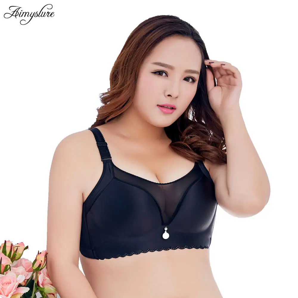 Sexy Seamless Wire Free Bra Bralette Plus Size Push Up C D E Cup Every