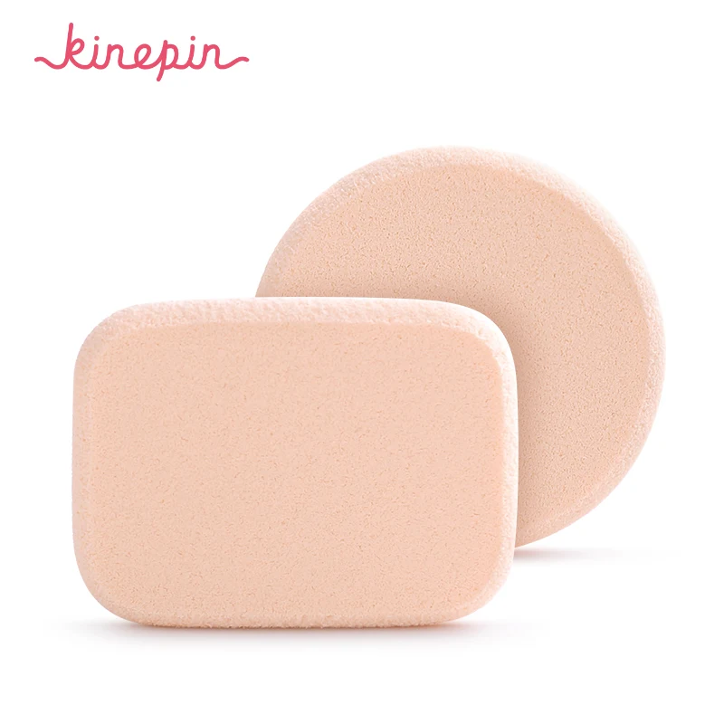 

KINEPIN Premium Make Up Cosmetic Puff Foundation Makeup Sponge Powder Facial Puff 2pcs/lot Makeup Blender Tools with EVA Pouch
