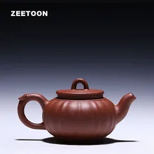 150cc подлинный исинский Чайник Китайский Здоровый Фиолетовый Глиняный Гонг Денг горшок мастер ручной набор для чая Zisha чайник дворцовые фонари горшок