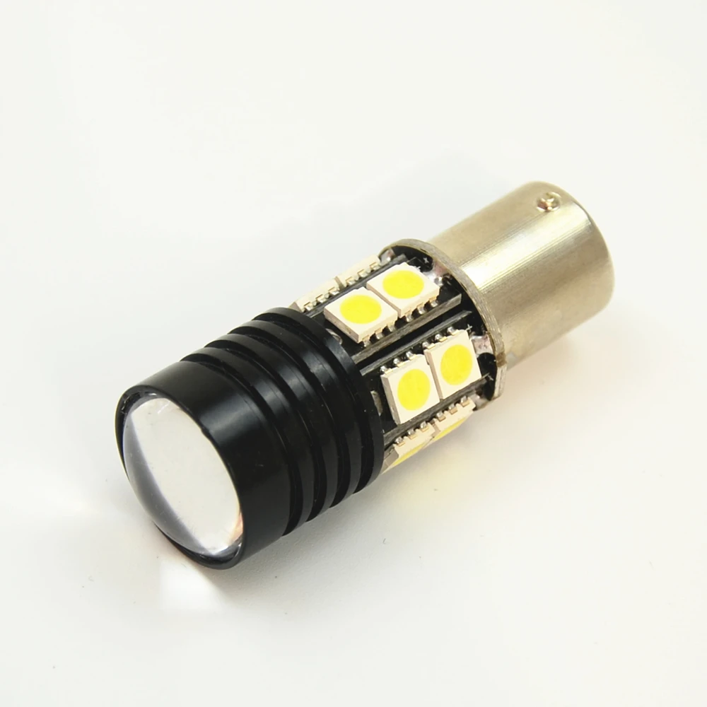 1pcs car 1156 P21W led 5000k Super Bright 12 SMD 5050 Canbus R5 Car LED
