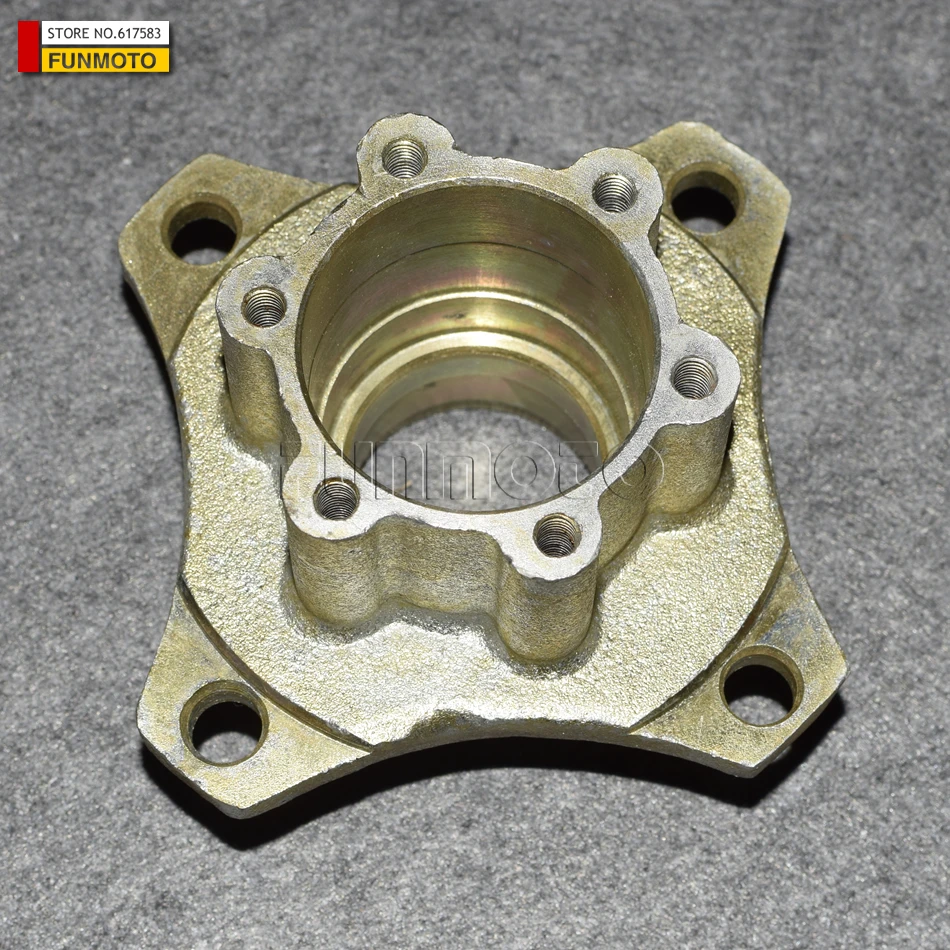 front wheel mounting bracket wheel hub and flange kinroad 150 gokart or