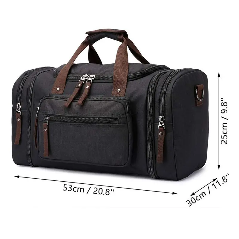 

20.8 inch Travel Duffel Bag women Weekender Duffle Bag Overnight Bag Water-resistance (New)