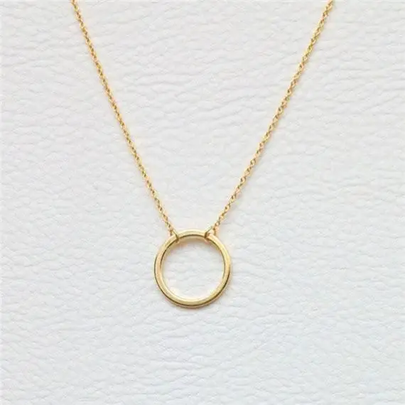 simple-circle-pendants-necklace-eternity-necklace-karma-infinity-silver-gold-minimalist-jewelry-necklace-dainty-circle-gift
