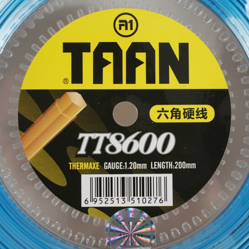 Теннисные ракетки TAAN TT8600 1 2 мм с шестью углами для спорта 200 м катушка хорошего