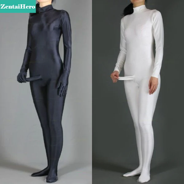 Free Shipping DHL Black/White Solid Color Spandex Lycra