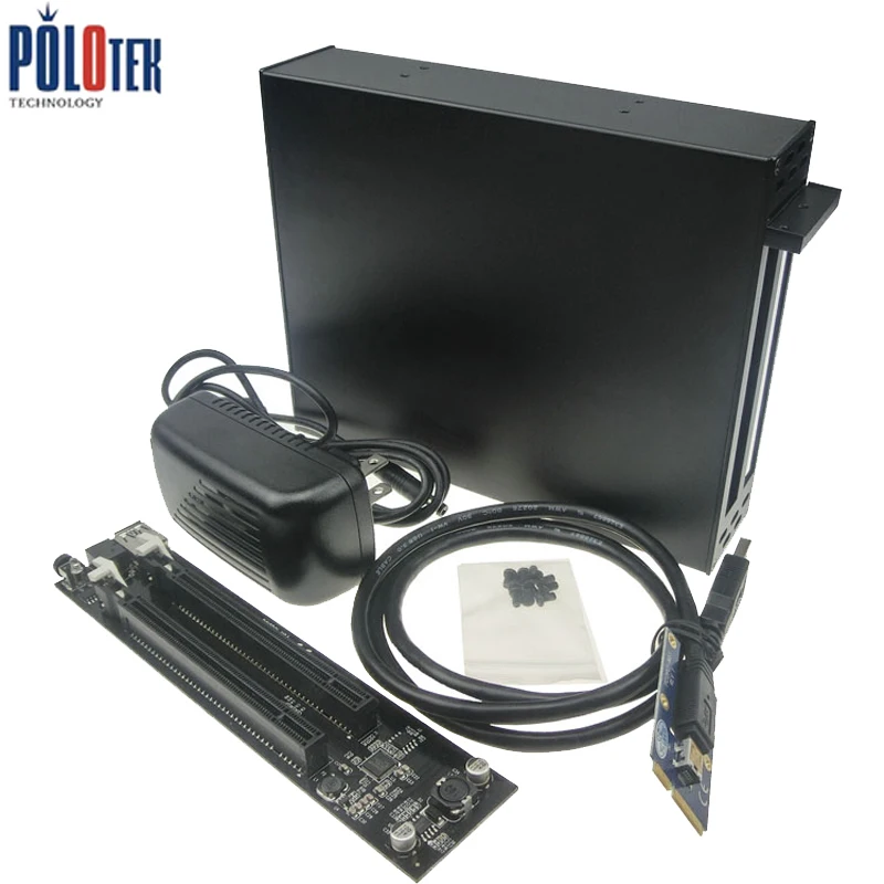 Mini PCI express на двойной адаптер PCI-e x16 с корпусом | Компьютеры и офис