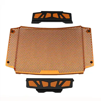 

Orange Radiator Guard Grill Cover Engine Cooling Protector For KTM Duke 790 2018