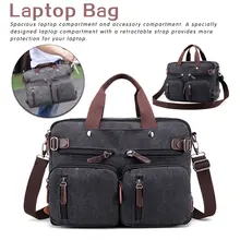 Мужской рюкзак, деловая Повседневная сумка на плечо, Диагональная Сумка для ноутбука, женская модная большая сумка для ноутбука 3 в 1