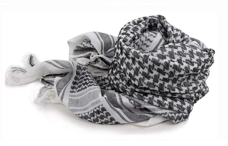 mens scarf for summer Arab Square Military Tactical Scarf Men Thicken US Soldier Army Combat Scarves Keffiyeh Shawl Veil Paintball Arabic Scarf 110cm mens dress scarf