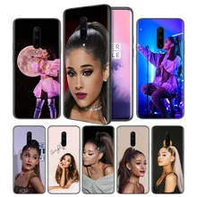 Ariana Grande Soft Black Silicone Case Cover for OnePlus 6 6T 7 Pro 5G Ultra-thin TPU Phone Back Protective