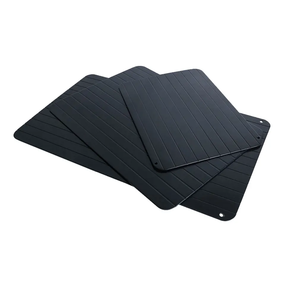 Defrost Tray Aluminium Safe Fast Thawing Frozen Meat Defrosting Board Kitchen Creative Tools No Electricity Chemicals Microwave