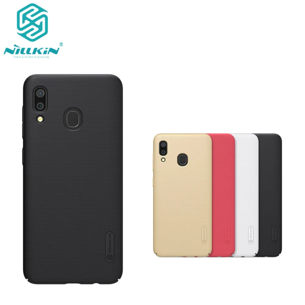 

10pcs/lot wholesale NILLKIN Super Frosted Shield matte PC hard back cover case for Samsung Galaxy A30 case