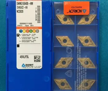 

Free Shipping 10PCS DNMG150408 NC3020 Carbid Turning Inserts for Lathe Holder MDJNR/MDUNR/MDPNR,Suitable for processing of Steel