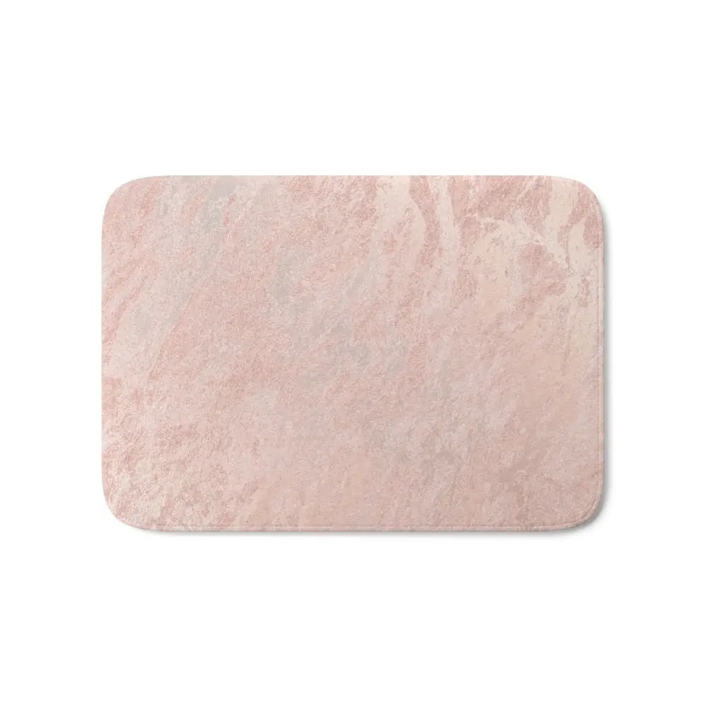 Rose Gold Foil Bath Matin Mat from Home & Garden on