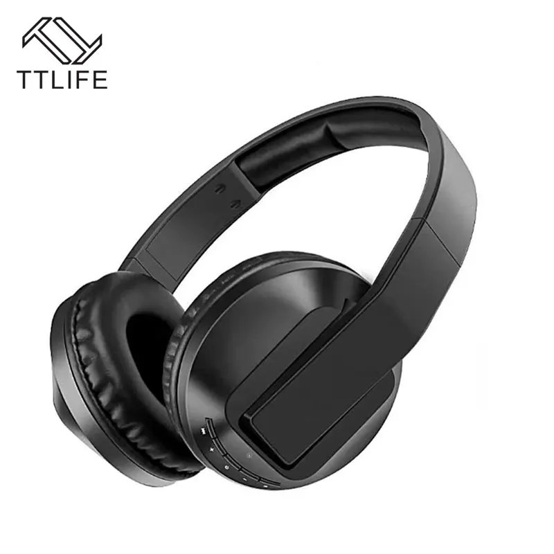 

TTLIFE Wireless Bluetooth 4.1 Headphone Stereo Foldable Headset Handsfree Noise Cancelling With Microphone For for iPhone Galaxy
