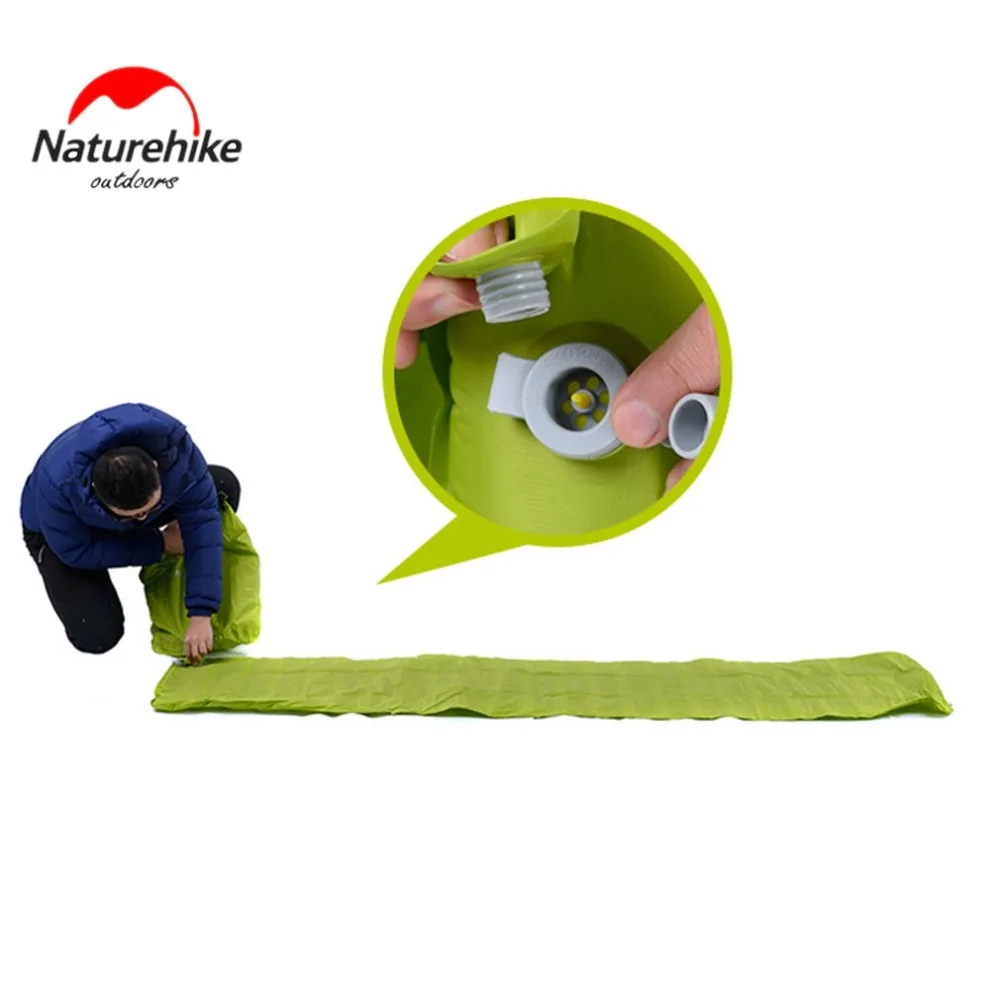 Naturehike في خفيفة في الهواء الطلق مرتبة هوائية مويستوريبروف نفخ الهواء حصيرة مع TPU سرير تخييم خيمة التخييم حصيرة وسادة النوم