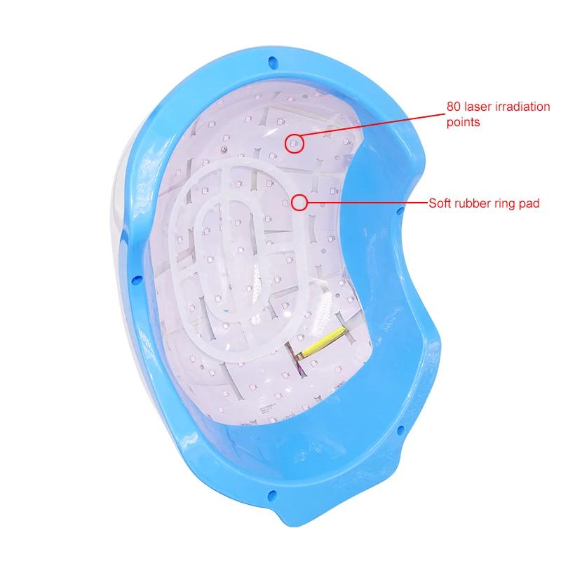 110-220V Лазерная Терапия роста волос шлем-приспособление лазерное лечение облысения поощрения лазерное восстановление роста волос Кепки массажное оборудование